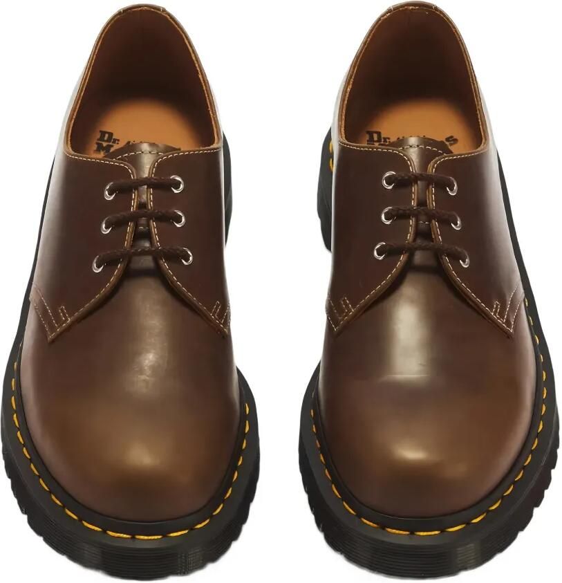 Dr. Martens Leren Derby veterschoenen Bruin - Foto 2