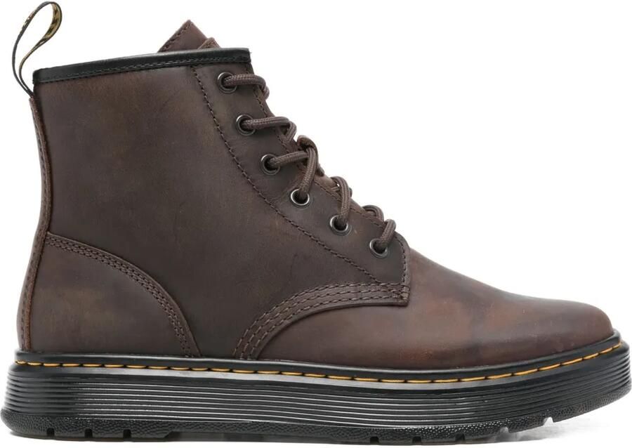 Dr. Martens Leren veterlaarzen Bruin
