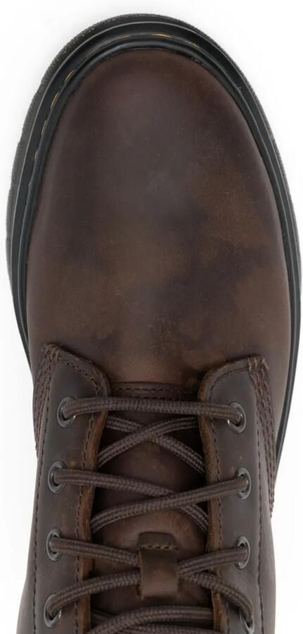 Dr. Martens Leren veterlaarzen Bruin - Foto 4