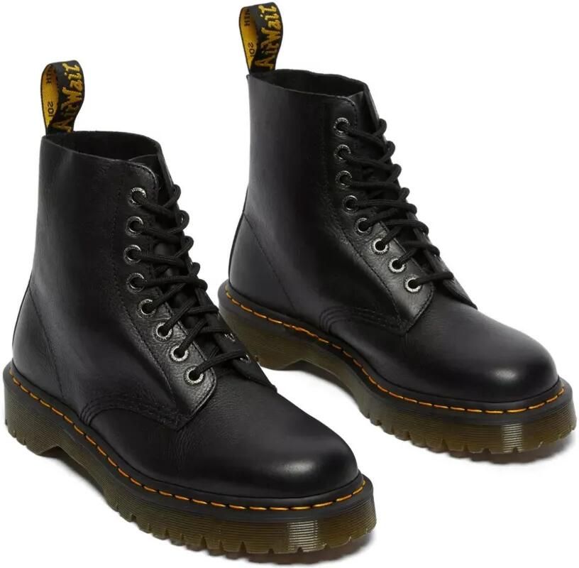 Dr. Martens Leren veterlaarzen Zwart - Foto 2