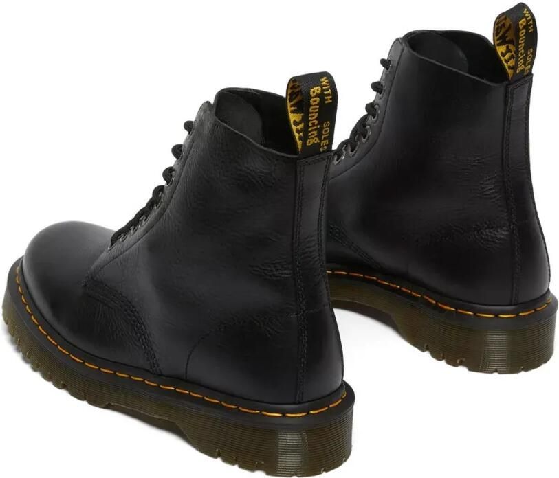 Dr. Martens Leren veterlaarzen Zwart - Foto 4