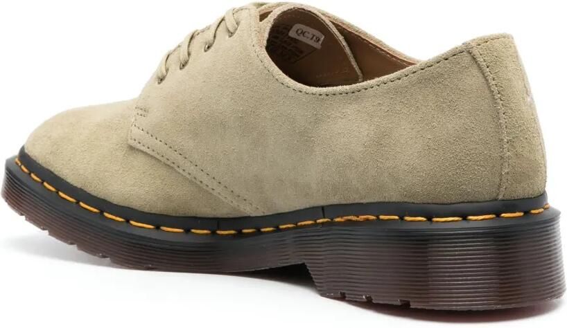 Dr. Martens Leren veterschoenen Groen