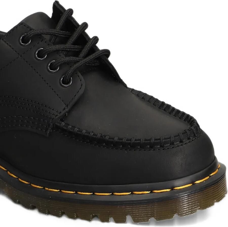 Dr. Martens Lowell 4 Eye Crazy Horse leather lace-up loafers Zwart - Foto 5