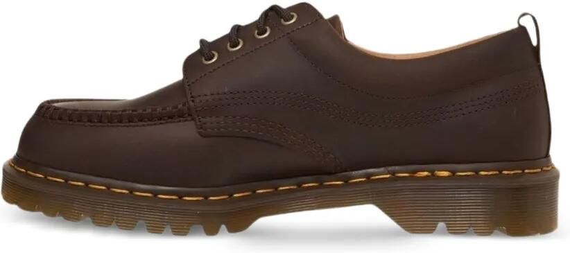 Dr. Martens Lowell 4 Eye leren sneakers Bruin - Foto 2