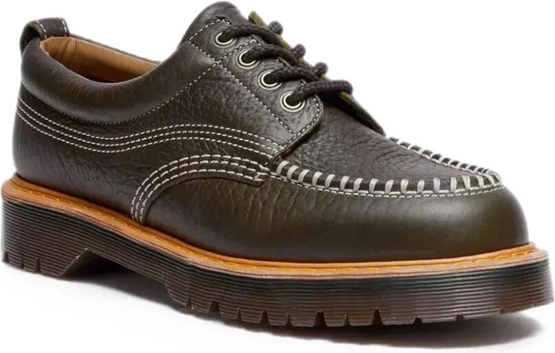 Dr. Martens Lowell derby schoenen met contrasterend stiksel Groen - Foto 4