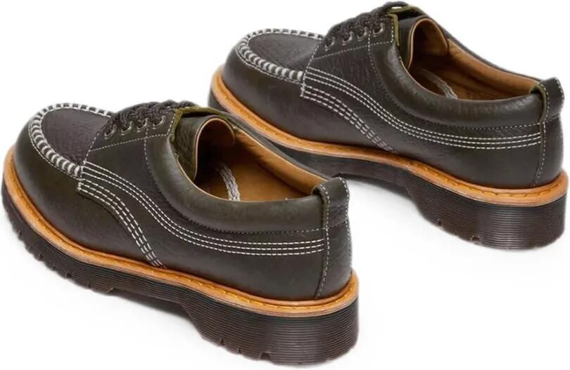Dr. Martens Lowell derby schoenen met contrasterend stiksel Groen - Foto 3