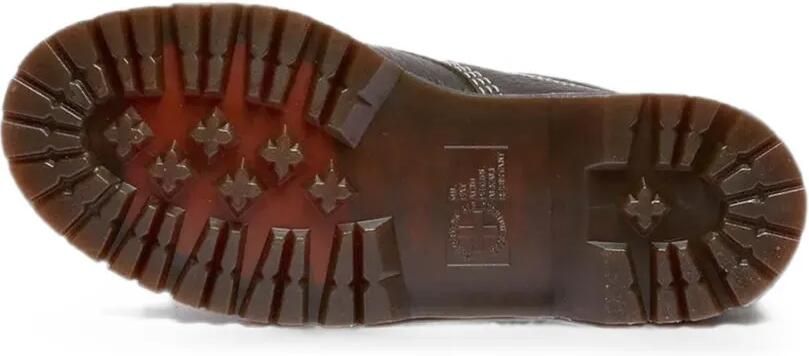 Dr. Martens Lowell derby schoenen met contrasterend stiksel Groen - Foto 5