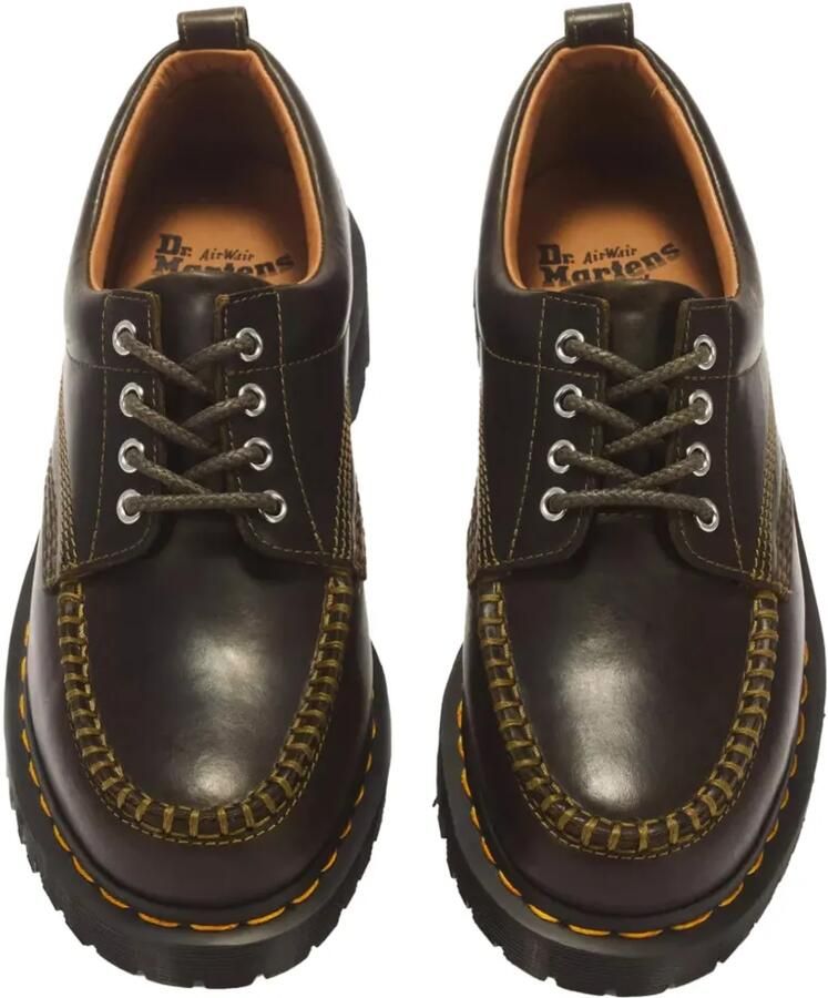 Dr. Martens Lowell schoenen met stikseldetail Bruin - Foto 2