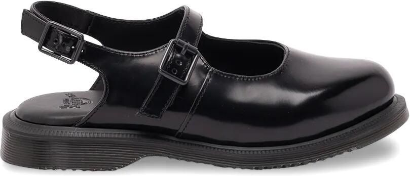 Dr. Martens Madaline Mary Jane slingback ballerina's met gespsluiting Zwart