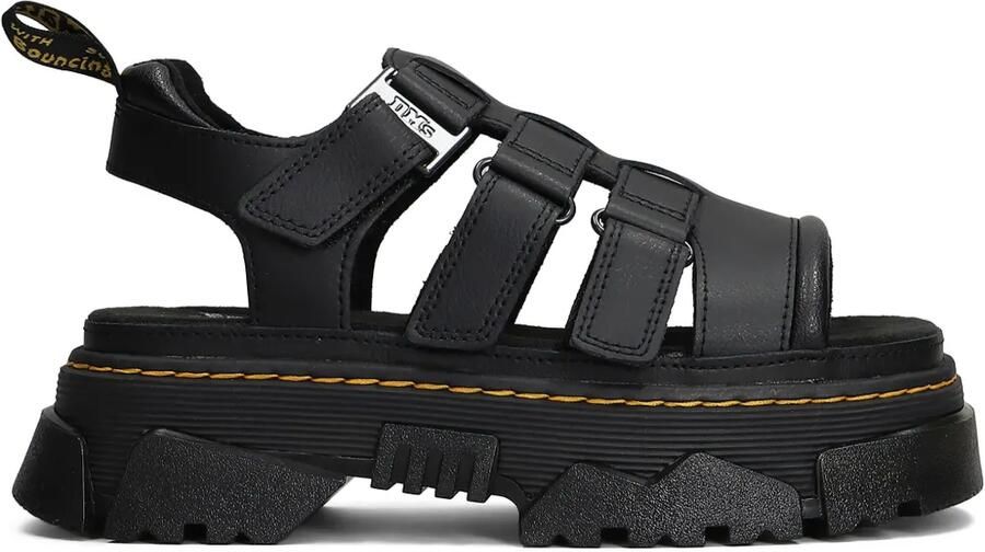 Dr. Martens Mattison 3 sandalen Zwart