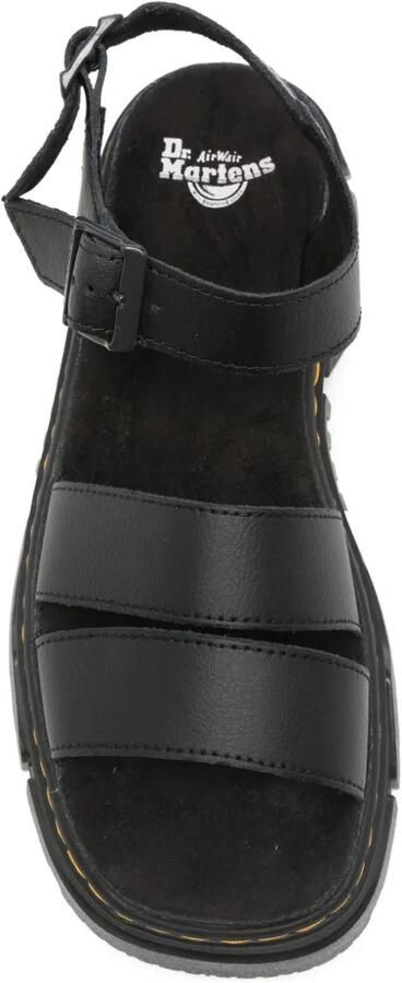 Dr. Martens Mattison sandalen met gespsluiting en plateauzool Zwart - Foto 4