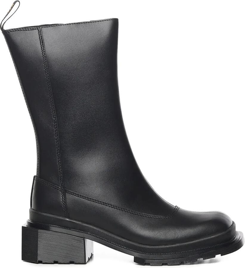 Dr. Martens Maybole laarzen met blokhak Zwart