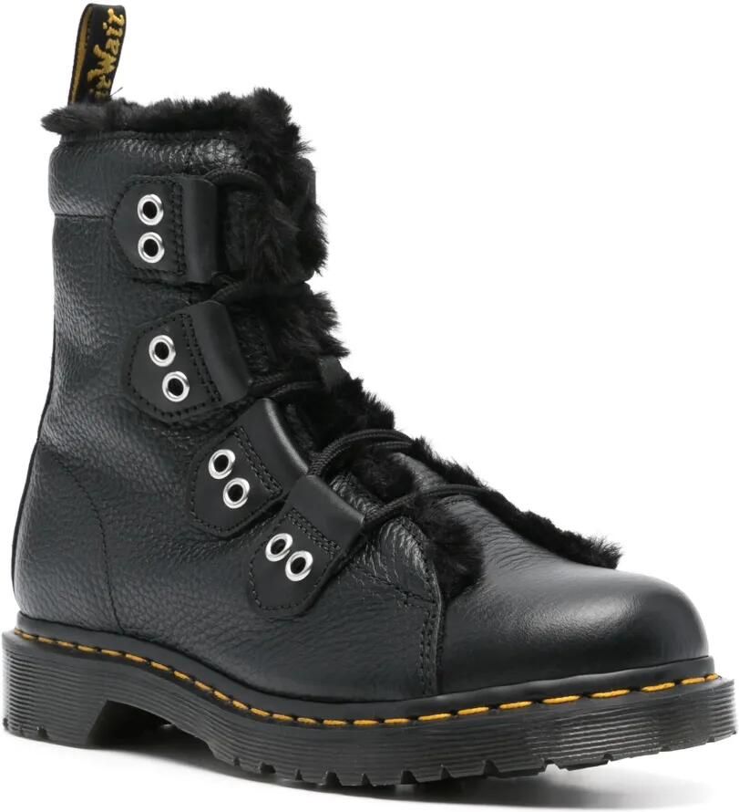 Dr. Martens Milled laarzen Zwart - Foto 2