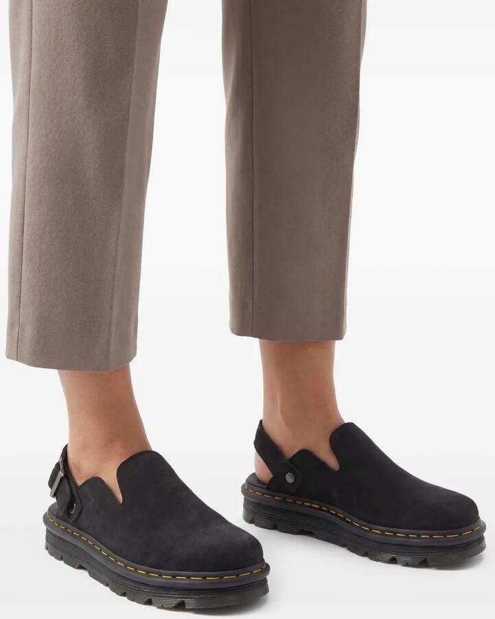Dr. Martens Muiltjes met zigzag patroon Zwart - Foto 2