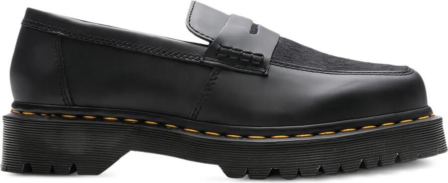 Dr. Martens Penny loafers met plateauzool Zwart