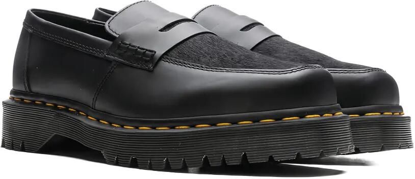 Dr. Martens Penny loafers met plateauzool Zwart - Foto 4
