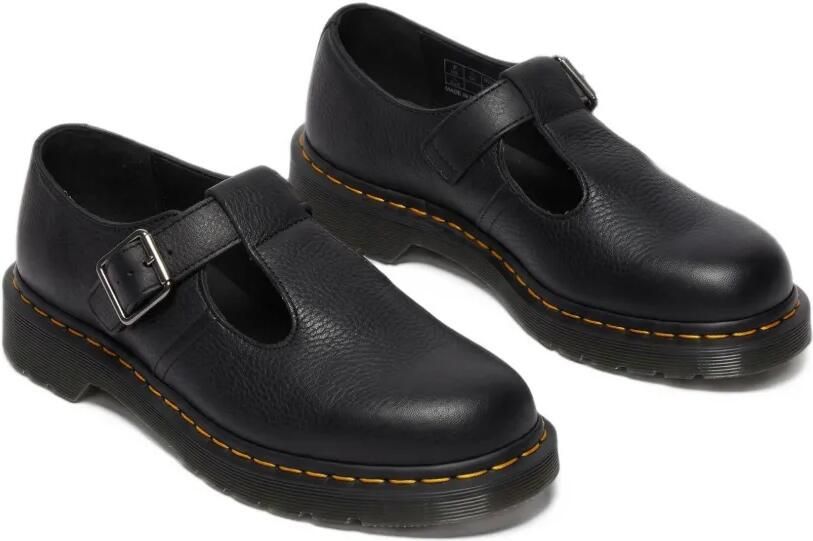 Dr. Martens Polley leren schoenen Zwart - Foto 3