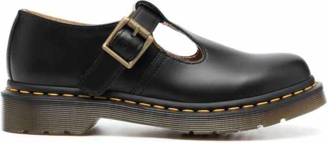 Dr. Martens Polley Mary Jane leren loafers Zwart