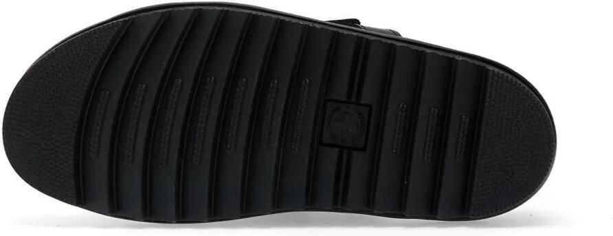 Dr. Martens Raine Athena leren slippers met klittenband Zwart - Foto 4