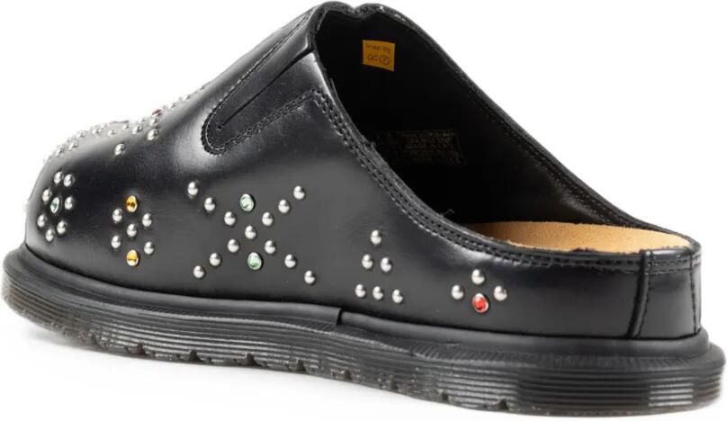 Dr. Martens sAN leren muiltjes verfraaid met studs Zwart - Foto 2