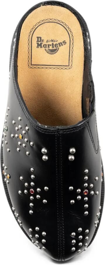 Dr. Martens sAN leren muiltjes verfraaid met studs Zwart - Foto 4