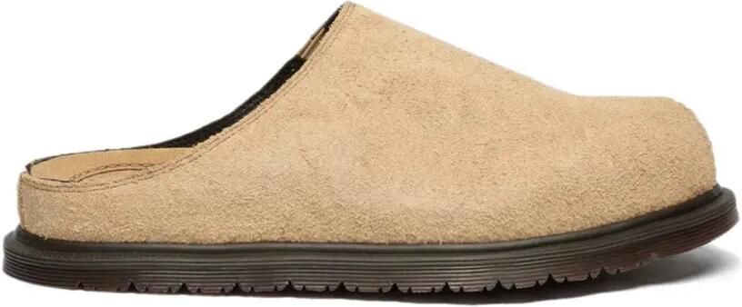 Dr. Martens San suède muiltjes Beige