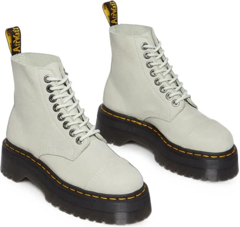 Dr. Martens Sinclair laarzen met plateauzool Groen - Foto 2