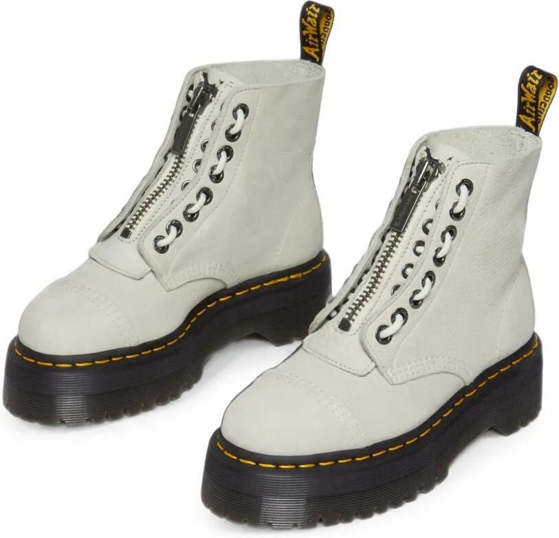 Dr. Martens Sinclair laarzen met plateauzool Groen - Foto 3