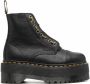 Dr. Martens Sinclair leren laarzen Zwart - Thumbnail 1