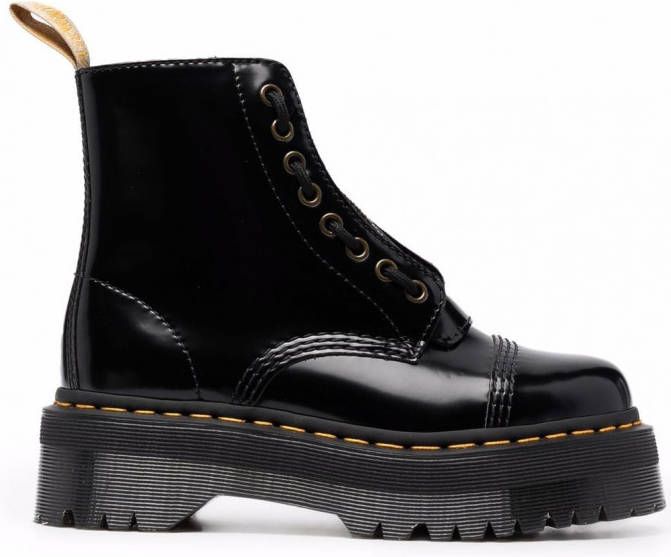 Dr. Martens Sinclair leren laarzen Zwart - Foto 1