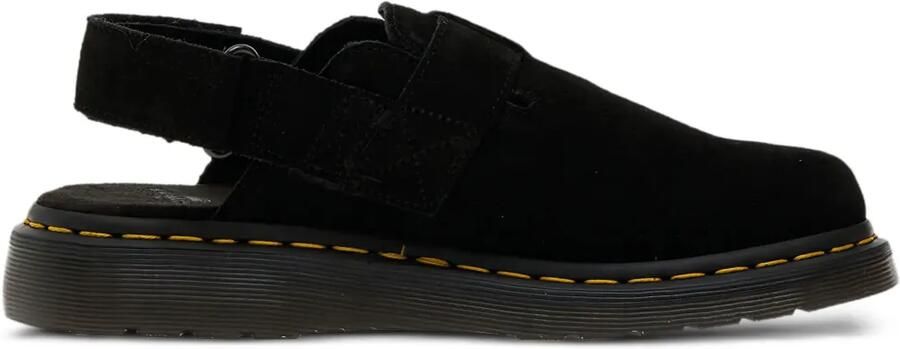 Dr. Martens Slingback slippers met gesp Zwart