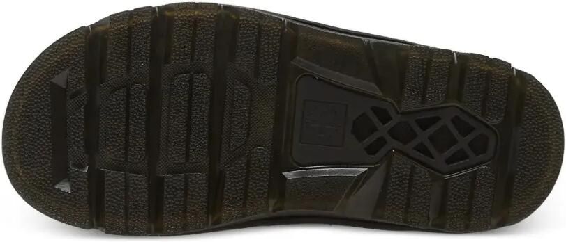 Dr. Martens Slippers met contrasterende stiksels en klittenband Zwart - Foto 4