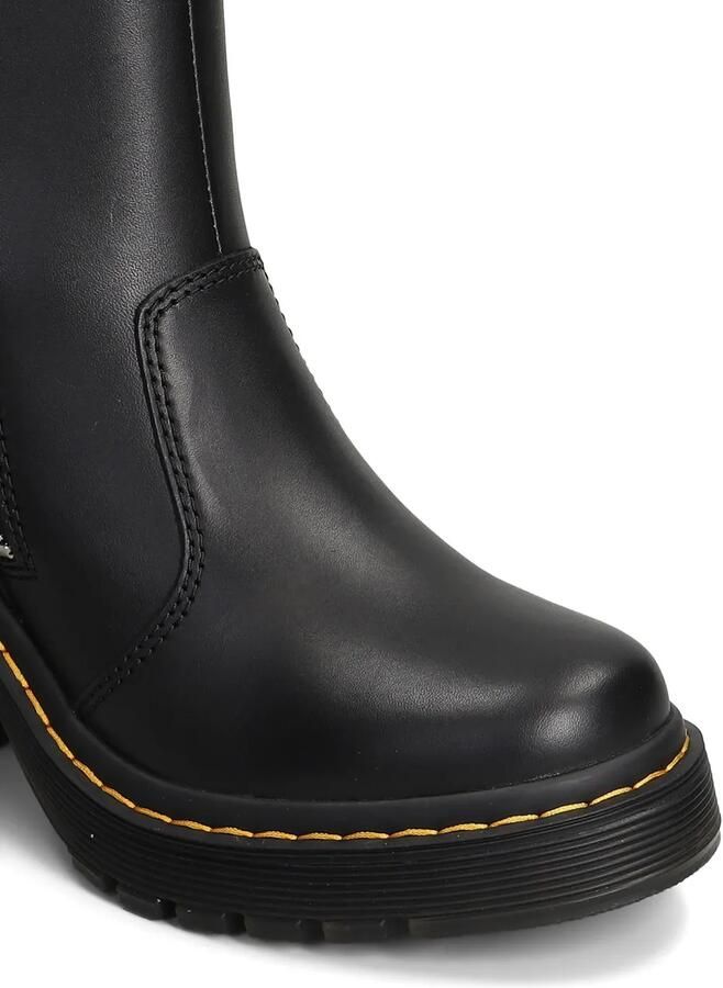 Dr. Martens Spence enkellaarzen met blokhak en rits Zwart - Foto 5