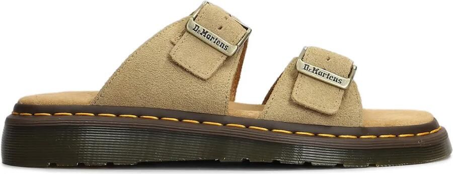 Dr. Martens Suède instappers Beige