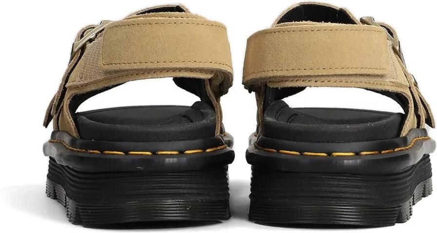 Dr. Martens Suède sandalen Beige