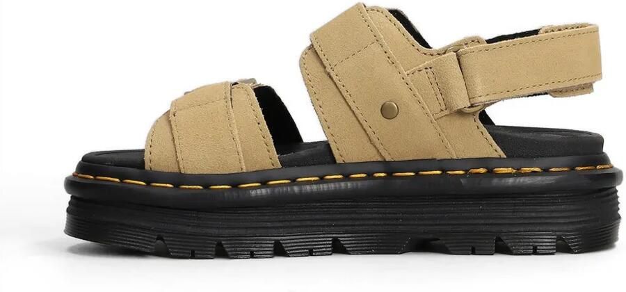 Dr. Martens Suède sandalen Beige - Foto 4