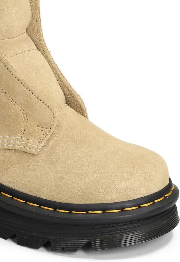 Dr. Martens Suède veterloze slip-on laarzen Beige - Foto 5