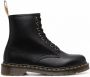 Dr. Martens Vegan 1460 enkellaarzen Zwart - Thumbnail 1