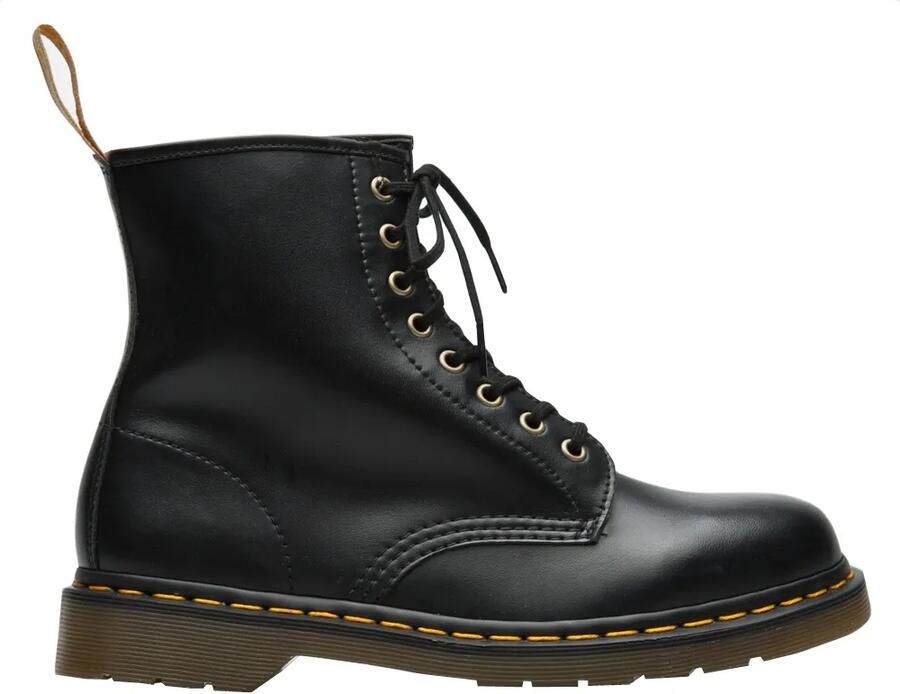 Dr. Martens Vegan 8 eye boot Zwart - Foto 2
