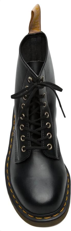 Dr. Martens Vegan 8 eye boot Zwart - Foto 4