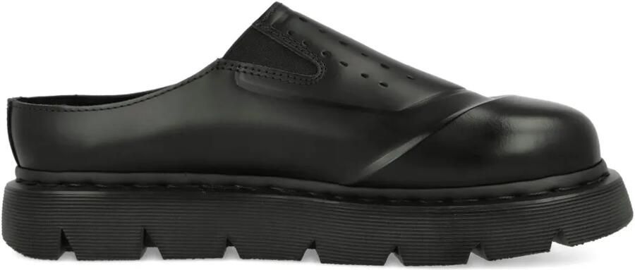 Dr. Martens Vent Xx02 leren slippers Zwart