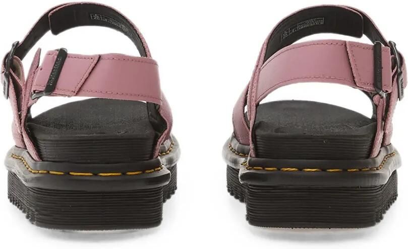 Dr. Martens Voss II sandalen met gespsluiting en gekruiste bandjes Roze - Foto 2