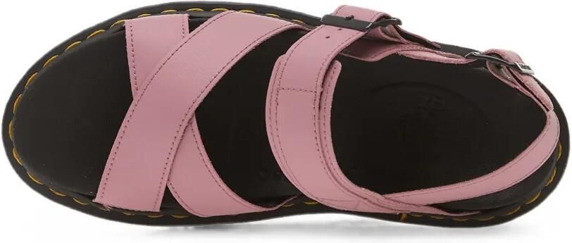 Dr. Martens Voss II sandalen met gespsluiting en gekruiste bandjes Roze - Foto 4