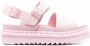 Dr. Martens Voss leren sandalen Roze - Thumbnail 1
