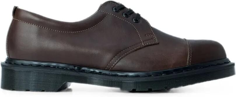 Dr. Martens x MHL 1461 leren derby schoenen met stiksels Bruin