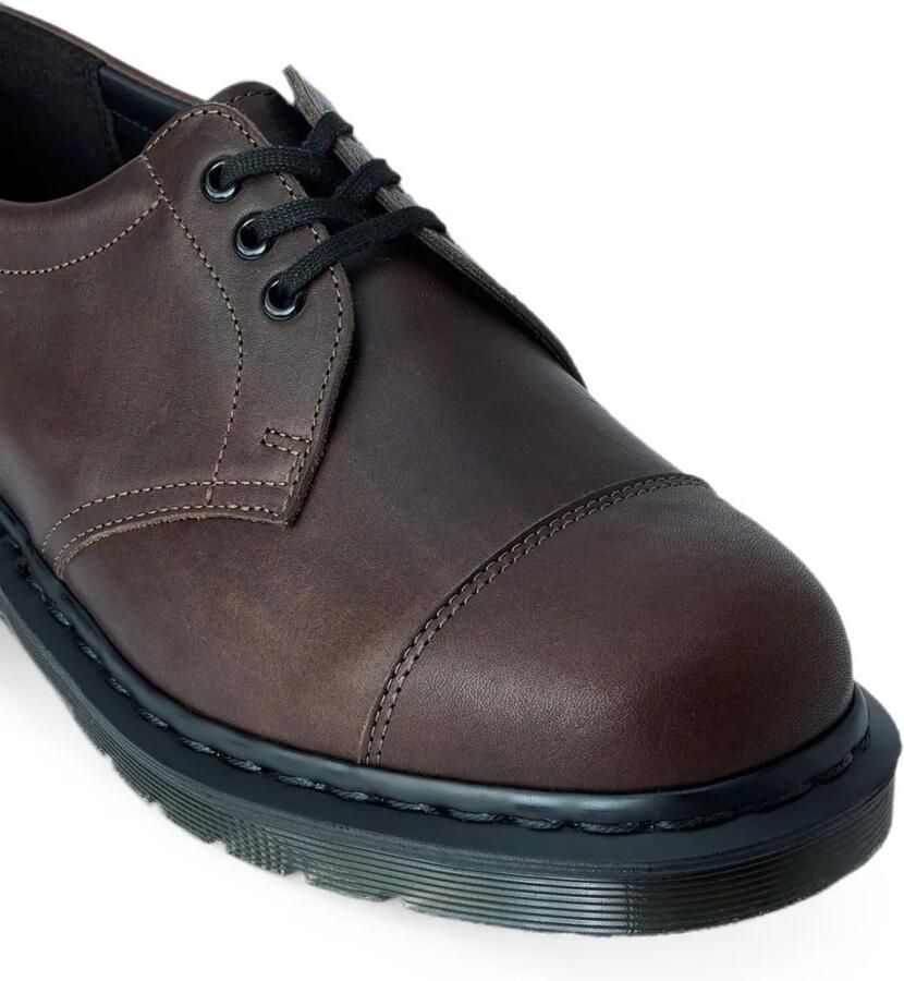 Dr. Martens x MHL 1461 leren derby schoenen met stiksels Bruin - Foto 2