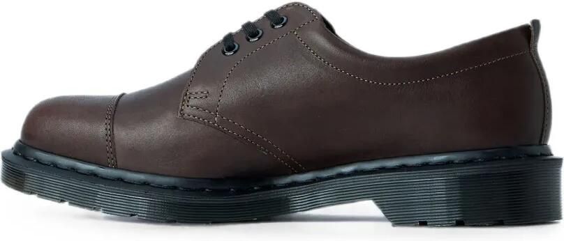 Dr. Martens x MHL 1461 leren derby schoenen met stiksels Bruin - Foto 4