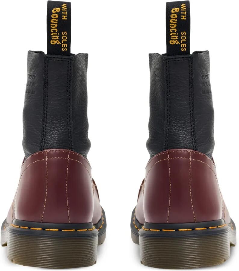 Dr. Martens x MM6 Maison Margiela 1460 Twisted and Reimagined leren laarzen Rood - Foto 2