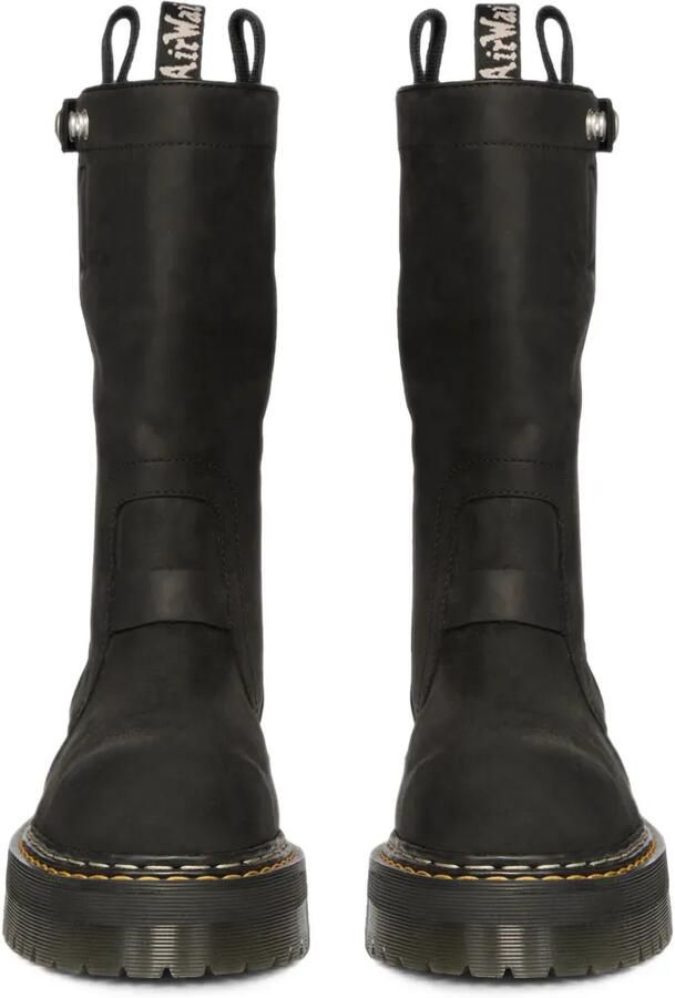 Dr. Martens x Rick Owens laarzen met ronde neus Zwart