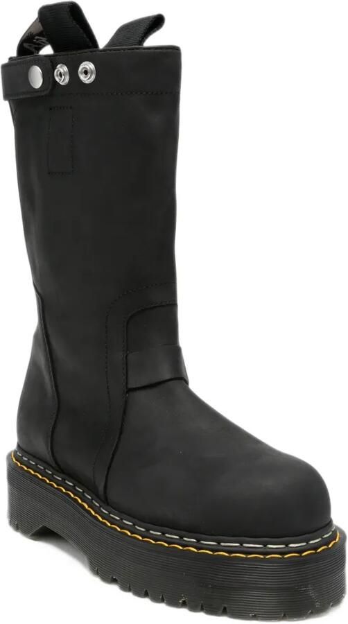 Dr. Martens x Rick Owens platform leather boots Zwart - Foto 3